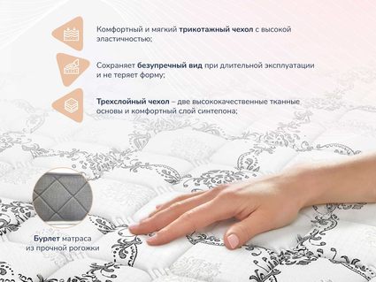 Матрас Димакс Твист Ролл Софт плюс 22