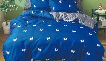 Комплект постельного белья синее Tango DF-173