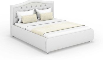 Кровать 200х200 см Димакс Эридан Nitro White